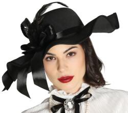 Fiestas Guirca 20-as évekbeli kalap nagy méretben, masnival (8434077130292)