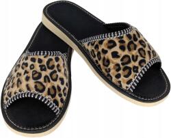 Baffiks Anyag papucs Topánka Házi Párduc Hegyi Laki Lengyel 40 (D053_panterka)
