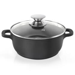 ORION Közepes Gránit Fazék Fedővel Párolás Sütés 24 CM 4L (4902248472099)