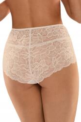 Babell Csipkés Magas Női bugyi Bugyi BBL140 Cotton Bézs Beige M (38) (5901769564688)