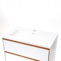  Some Lock Mosdókagyló Bútor Fehér 80 cm (S9-80-BS-WHT)