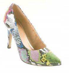 Laura Messi 2116 Színes MIX Balerina Cipő, 35-ÖS Méret (2116)