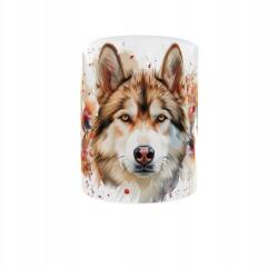  Bögre 300ml Kutyák és virágok BW186v1 (BW186v1)