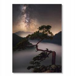  Perseidák poszter a Sólyomkő felett 50x70cm