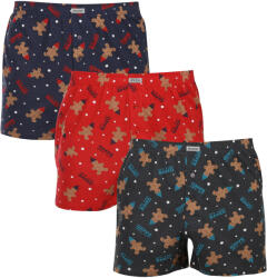 Andrie 3PACK férfi bő szárú boxeralsó Andrie többszínű (PS 5934) L