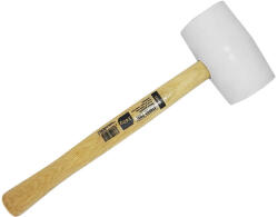 Strend Pro Gumikalapács 900gr fehér fa nyéllel (230143)