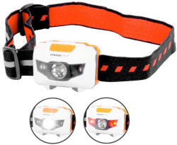 Strend Pro Fejlámpa led-es 60Lm 3W COB piros-fehér leddel elemes (2172544)