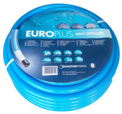 EuroPlus Blue Locsolótömlő 1" 50m csavarodásmentes Europlus Blue (B0150)