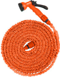 Einhell Locsolótömlő nyúló-zsugorodó 1/2" - 3/4" 10m - 30m + locsolópisztoly (DAEH30)