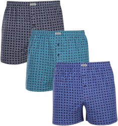 Andrie 3PACK férfi bő szárú boxeralsó Andrie többszínű (PS 5836) XL