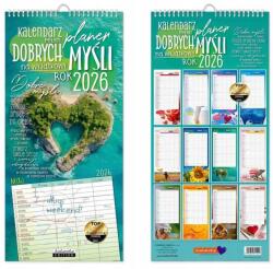 Passion 2026-ES Falinaptár Jó Gondolatok Tervezője (KALPLMYŚLI26)