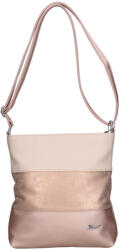 Karen N 099 rozé bézs rostbőr crossbody táska