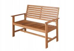 Rattanland Meranti egzotikus fából készült fa pad, kerti padok a kertbe (Ławka z drewna Merantii)