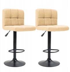 Timeless Tools Szövet borítású bárszék, 2 db, bézs (HOP1001536-6) - allegro