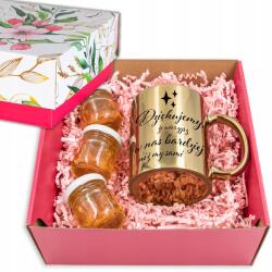 Funandstyle Ajándék Szett Bögre Méz Pedagógusnapi ajándék Pedagógusoknak