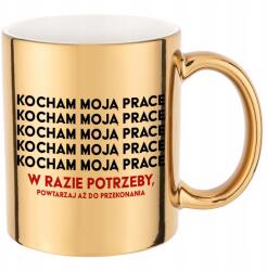 Funandstyle Bögre Arany Metál Csillogó Szeretem A Munkámat Vicces Egy Barátnak
