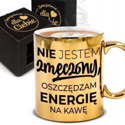 Funandstyle Arany Bögre Vicces Ajándék Munkahelyi Iroda Barátnőmnek Energiát Takarítok Meg