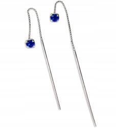 AB-Ag fülbevaló hosszú lánc cirkónia ezüst 925