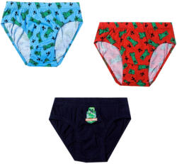 Fashion UK Minecraft Mine-Guards gyerek fehérnemű alsó 3 darab/csomag 12 év / 152 cm 85FKC4904812 (85FKC4904812)