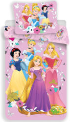 Jerry Fabrics Disney Hercegnők Royal ágyneműhuzat 140×200cm 70×90 cm JFK016763 (JFK016763)