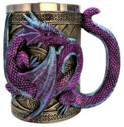 PIXUSO Söröskorsó Valentin Napi Ajándék Neki 500ml Koponya Fa Dnd (E37K)