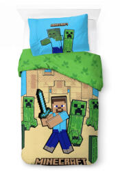 Brandmac Minecraft Sand Castles ágyneműhuzat 140×200cm 70×90 cm BRM023277 (BRM023277)