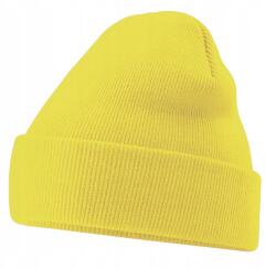 Beechfield Meleg Téli Sapka Beanie Unisex Nagyon Puha, Két Rétegű Sárga (B45)