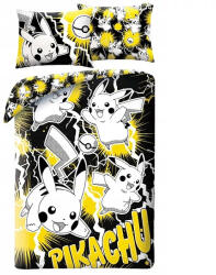 Halentex Pokemon ágyneműhuzat szett - Yellow Pikachu