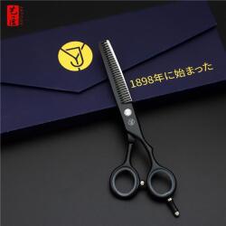  Fodrász ritkító olló 5.5 Japán Artisan Black 440-C AB-73714090776