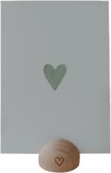 Eulenschnitt Akvarell kártya - Heart Mint