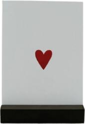 Eulenschnitt Akvarell kártya - Heart