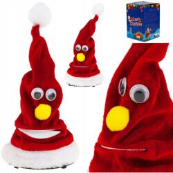 pol-line Mikulás Sapka, Ami Játszik, Énekel, Táncol Vicces Ajándék Mikulásra (59735)