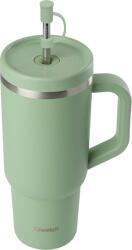 Qwetch Travel cup isotherme inox - Matt - 900ml - Linden green