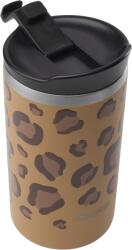 Qwetch Travel mug isotherme inox - Wild - 350ml - Camel