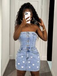 Shein Kék Farmer Ruha (2XL) (610221)