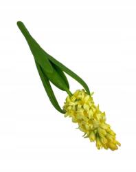 Wera Jácint 40 cm sárga művirág Tavasz (KP-SUN561#2325)