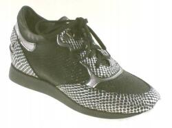 Simen 2812A Félcipő Fekete Ezüst Méret: 36 (2812A)