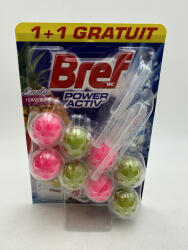 Bref wc illatosító 2x50 g Power Aktiv Exotic Hawai