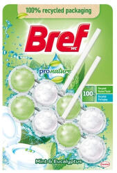 Bref wc illatosító 2x50 g Blue Aktív Pro Nature Mint