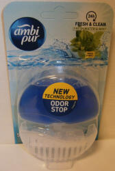 Ambi Pur wc illatosító+ut. 55 ml Fresh Water & mint