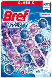 Bref wc illatosító 3x50 g Power Aktív Lavender