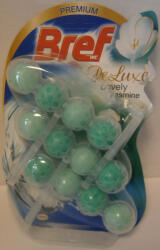 Bref wc illatosító 3x50 g Blue Aktiv De Luxe Lovely Jasmine