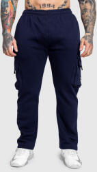 Iron Aesthetics Férfi melegítőnadrág Iron Aesthetics Utility, navy: L Sötétkék