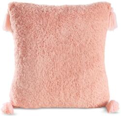 Takoy Szőrme hatású díszpárnahuzat ELDA bojtokkal-HF-440077