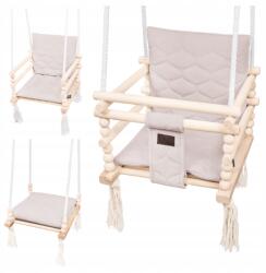 Tuluszka Hinta egyéveseknek 3az1ben fa függővödör Bézs ajándék (HV3w1-04)