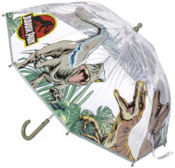 Jurassic Park Attack gyerek átlátszó esernyő Ø71 cm (CEP2400000723) - oliviashop