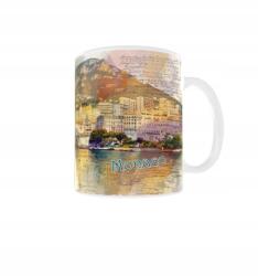  300 ml-es bögre Vakációs utazások Városok Franciaország Monaco (ALL5637)