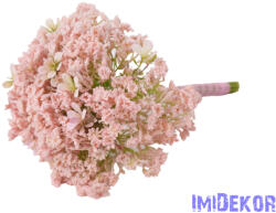  Díszítős 10 szálas rezgő köteg organzával 33 cm - Rózsaszín