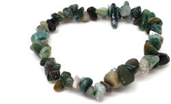 R. M. ékszer Splitter karkötő Achát moha (098583)