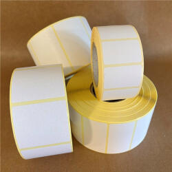  40x25mm termál transzfer címke 2x2000 db/40gy - 2 pályás